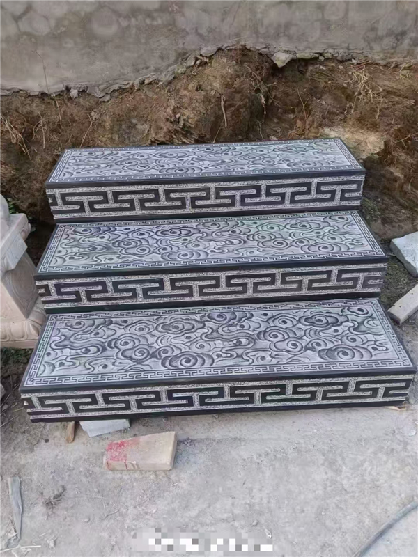 嘉祥青石臺(tái)階石 規(guī)格造型定制 源頭直供 適配全場(chǎng)景